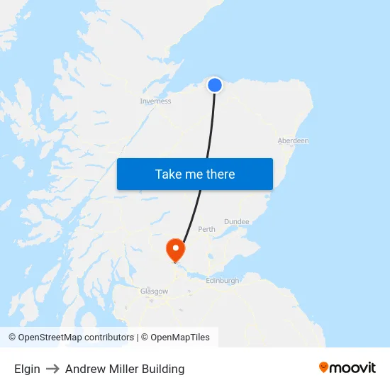 Elgin to Andrew Miller Building map