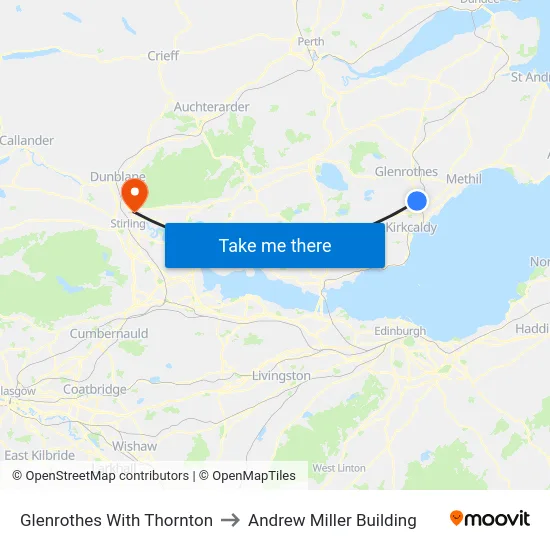Glenrothes With Thornton to Andrew Miller Building map