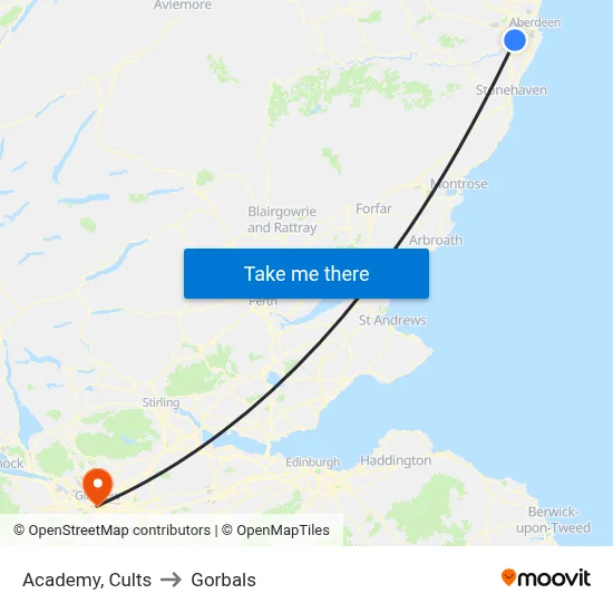 Academy, Cults to Gorbals map