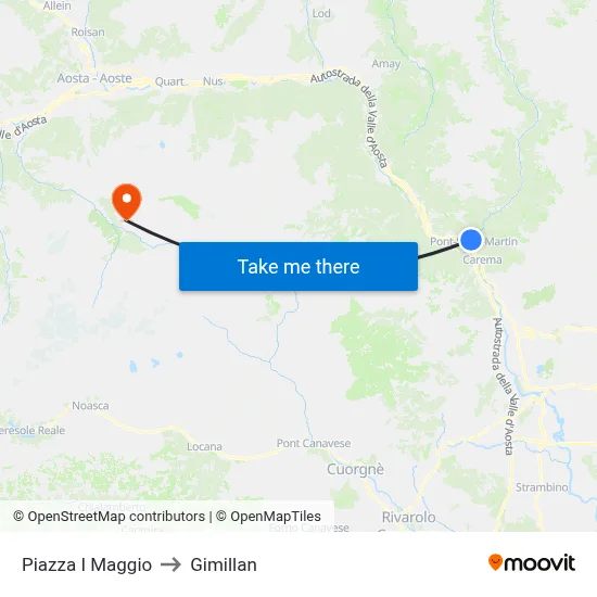 May 1st Square to Gimillan map