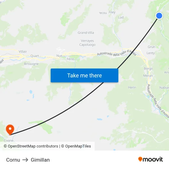 Cornu to Gimillan map