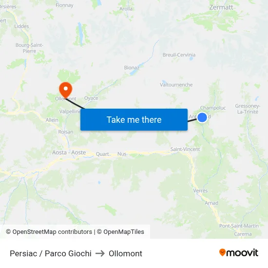 Persiac / Playground to Ollomont map