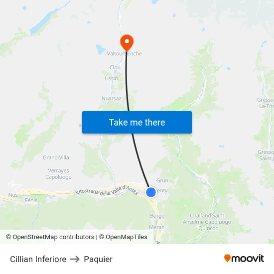 Lower Cillian to Paquier map