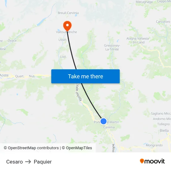 Cesaro to Paquier map