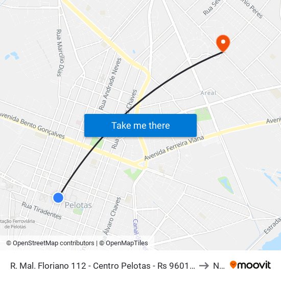 R. Mal. Floriano 112 - Centro Pelotas - Rs 96015-440 Brasil to N. 6 map