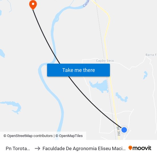 Pn Torotama 141x to Faculdade De Agronomia Eliseu Maciel - Faem - Prédio 02 map