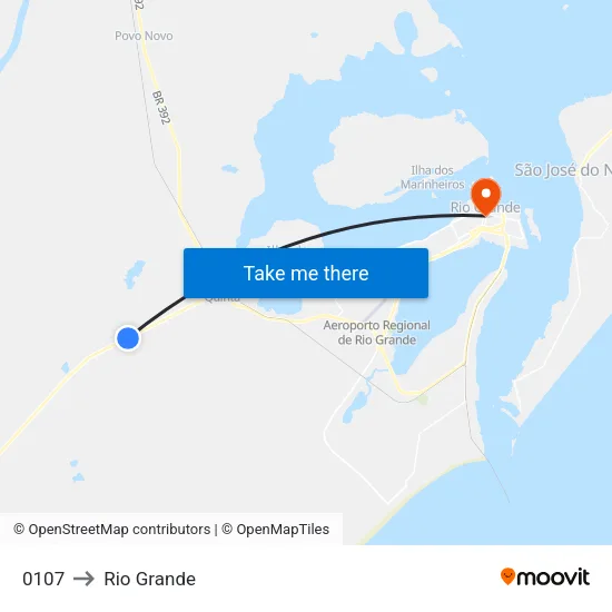 0107 to Rio Grande map