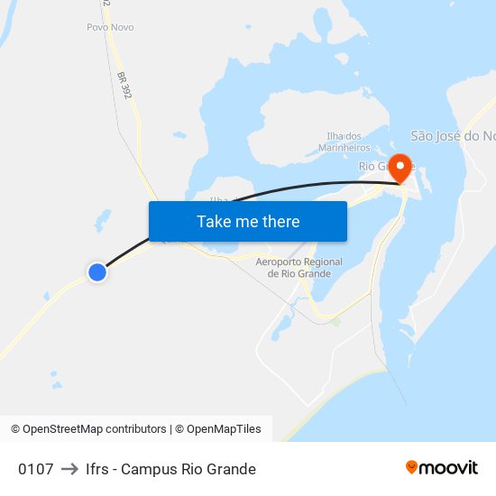 0107 to Ifrs - Campus Rio Grande map