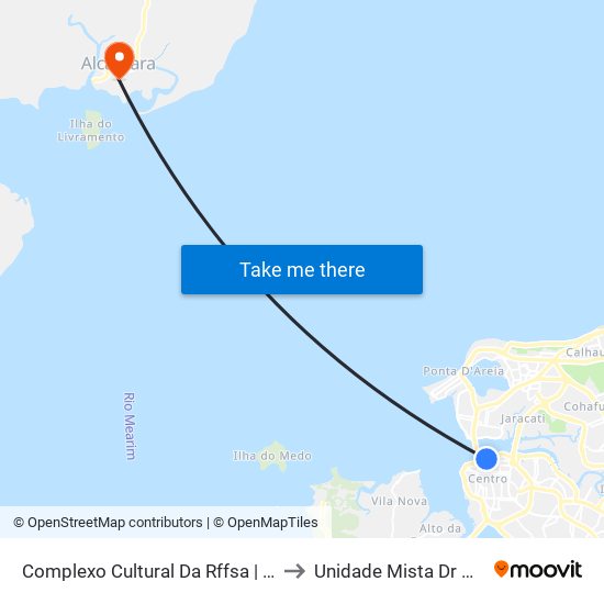 Complexo Cultural Da Rffsa | Avenida Beira Mar to Unidade Mista Dr Neto Guterres map