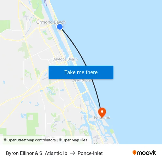 Byron Ellinor & S. Atlantic Ib to Ponce-Inlet map