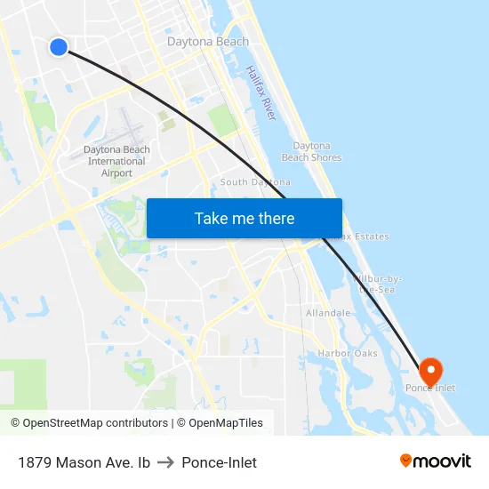 1879 Mason Ave. Ib to Ponce-Inlet map