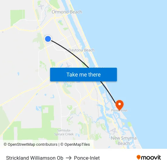 Strickland  Williamson Ob to Ponce-Inlet map