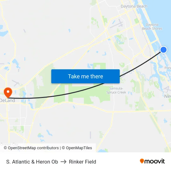 S. Atlantic & Heron Ob to Rinker Field map