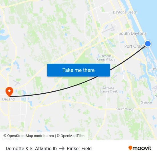 Demotte & S. Atlantic Ib to Rinker Field map