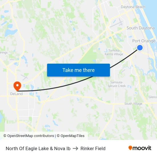 North Of Eagle Lake & Nova Ib to Rinker Field map
