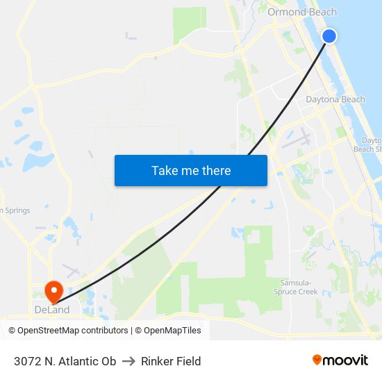 3072 N. Atlantic Ob to Rinker Field map