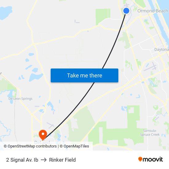 2 Signal Av. Ib to Rinker Field map