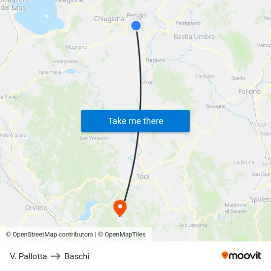 V. Pallotta to Baschi map
