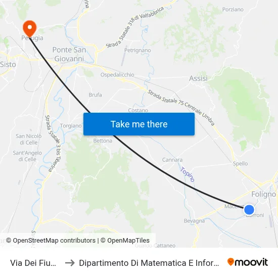 River Street 5 to Department of Mathematics and Computer Science map