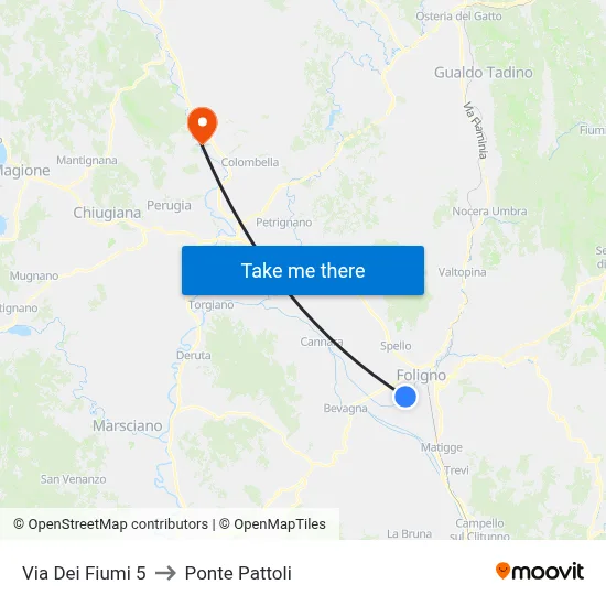 River Street 5 to Pattoli Bridge map
