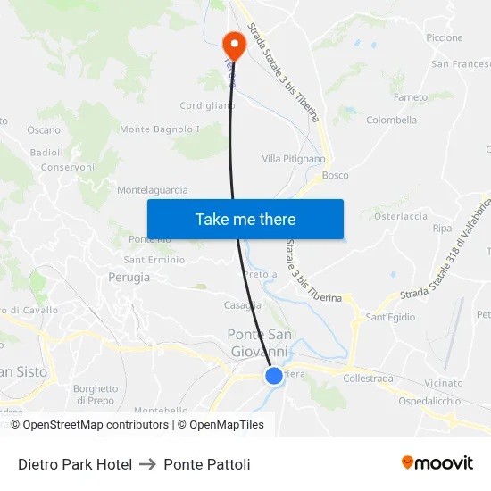 Behind Park Hotel to Pattoli Bridge map