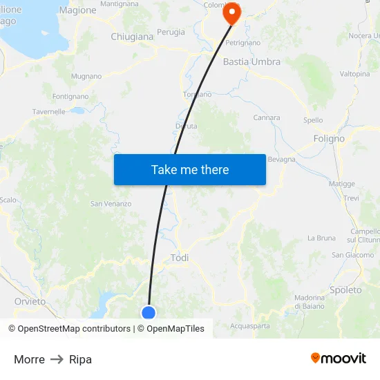 Morre to Ripa map