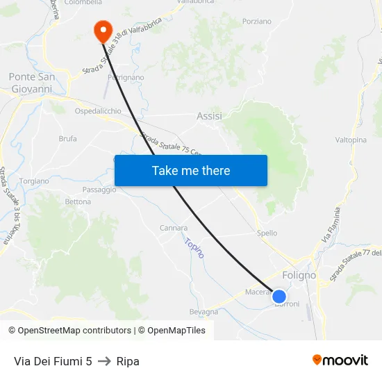 River Street 5 to Ripa map