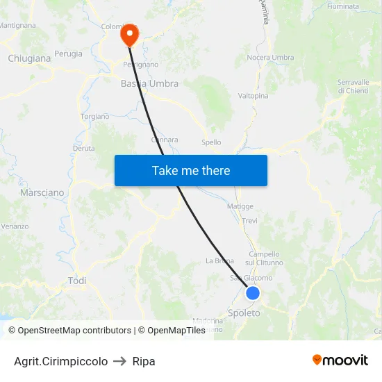 Agrit.Cirimpiccolo to Ripa map