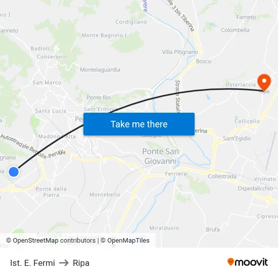 Fermi Institute to Ripa map