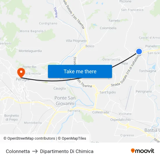 Small Column to Chemistry Department map