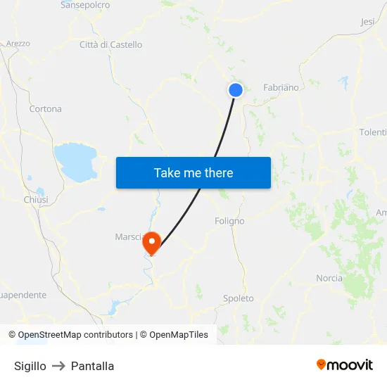 Seal to Pantalla map