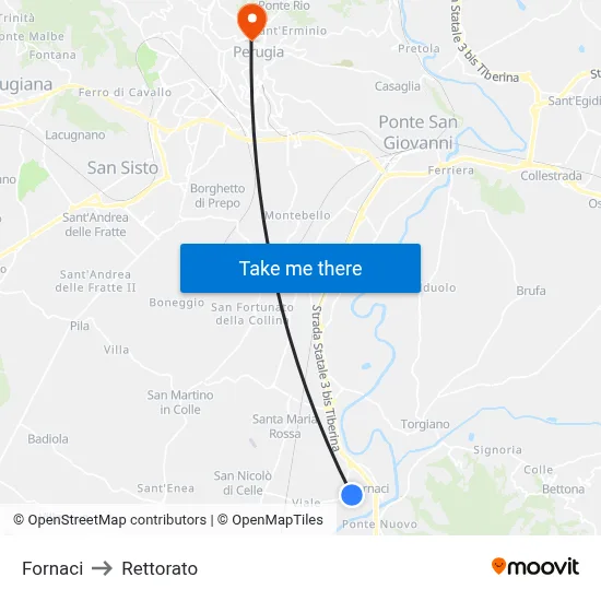Furnaces to Rectorate map