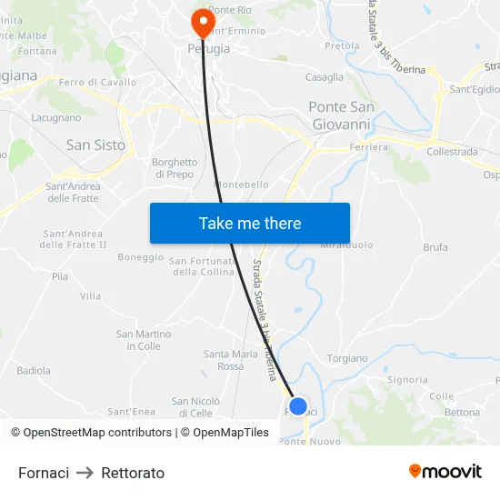 Furnaces to Rectorate map
