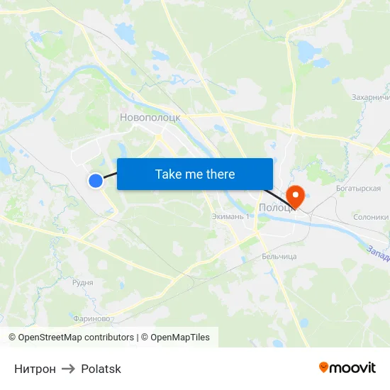 Nitron to Polotsk map