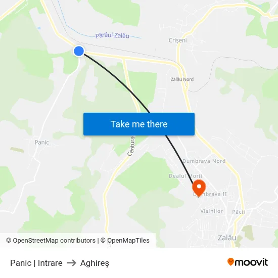 Panic | Intrare to Aghireș map