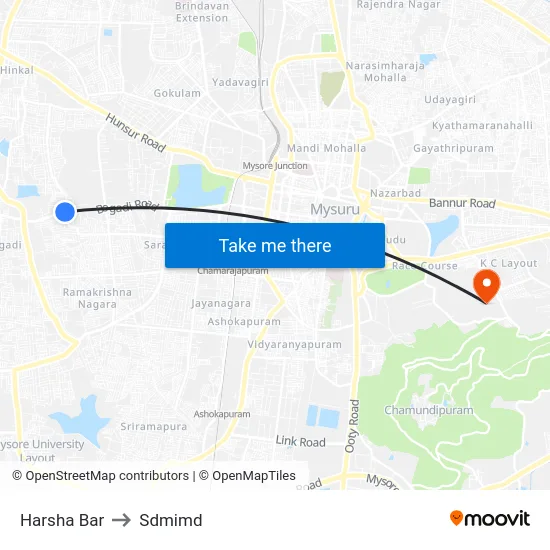 Harsha Bar to Sdmimd map