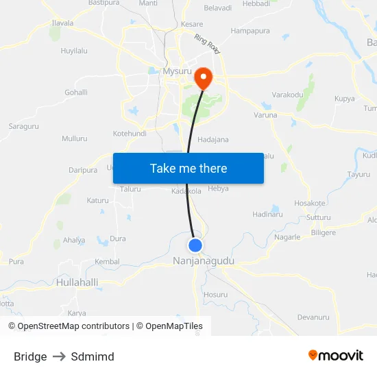 Bridge to Sdmimd map