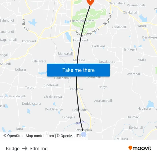 Bridge to Sdmimd map