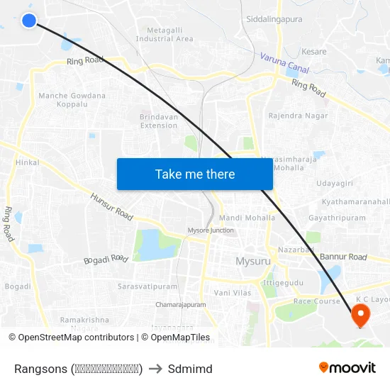 Rangsons (ರ‍್ಯಾಂಗ್‌ಸನ್ಸ್) to Sdmimd map