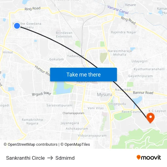 Sankranthi Circle to Sdmimd map