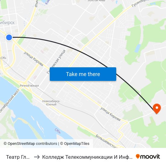 Театр Глобус to Колледж Телекоммуникации И Информатики map