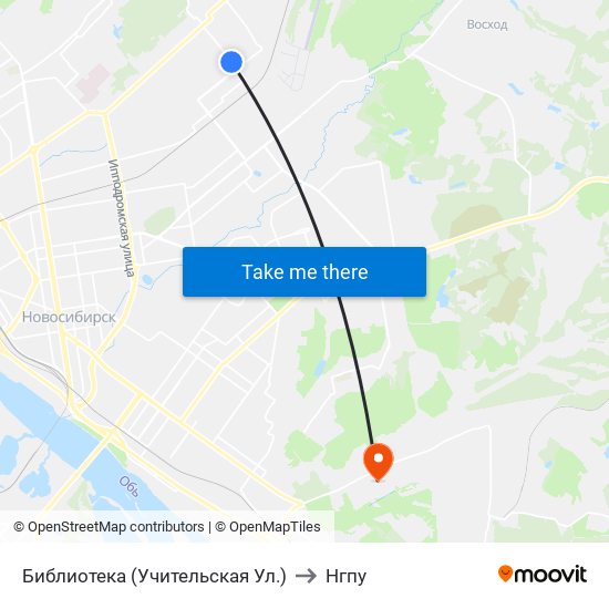 Библиотека (Учительская Ул.) to Нгпу map