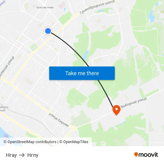 Нгау to Нгпу map