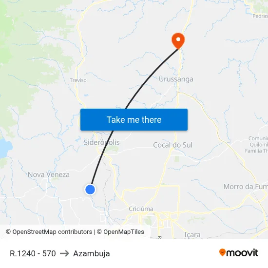 R.1240 - 570 to Azambuja map