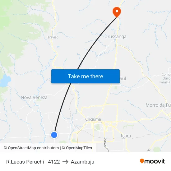 R.Lucas Peruchi - 4122 to Azambuja map