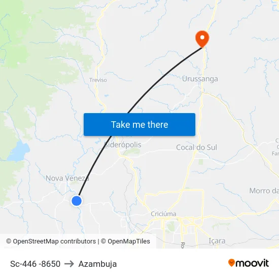 Sc-446 -8650 to Azambuja map