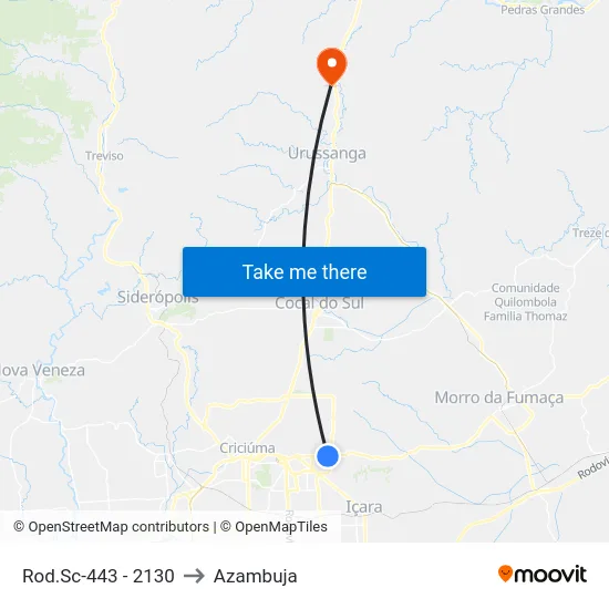 Rod.Sc-443 - 2130 to Azambuja map