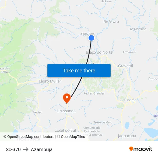 Sc-370 to Azambuja map
