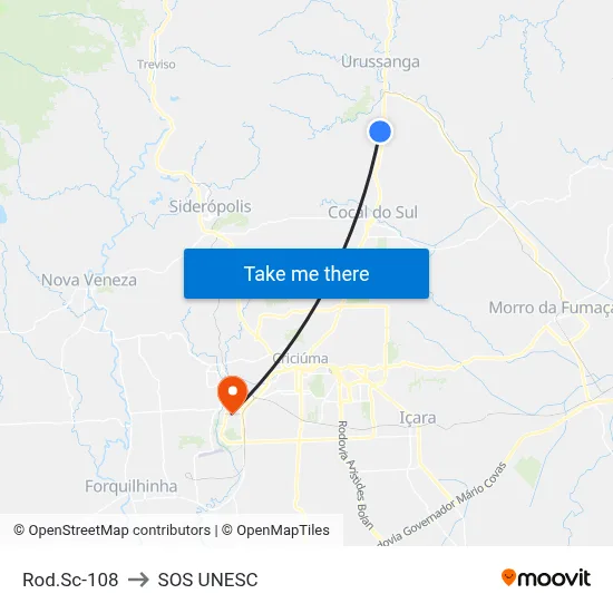 Rod.Sc-108 to SOS UNESC map