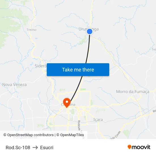 Rod.Sc-108 to Esucri map
